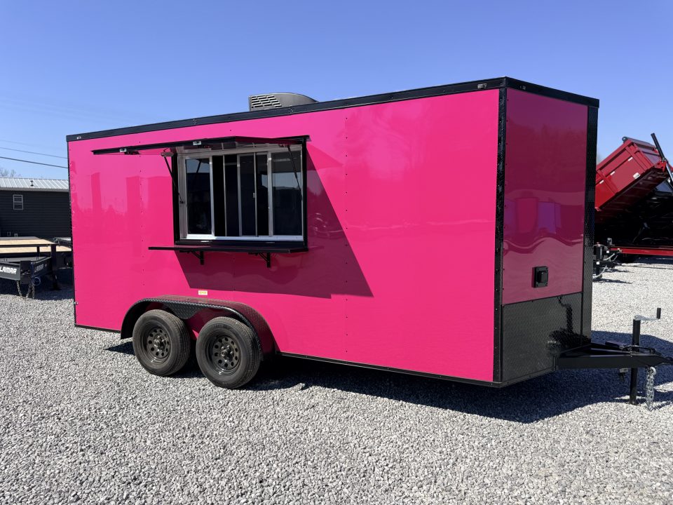 New 2026 Coast 2 Coast 7X16 TA CONCESSION TRAILER Concession
