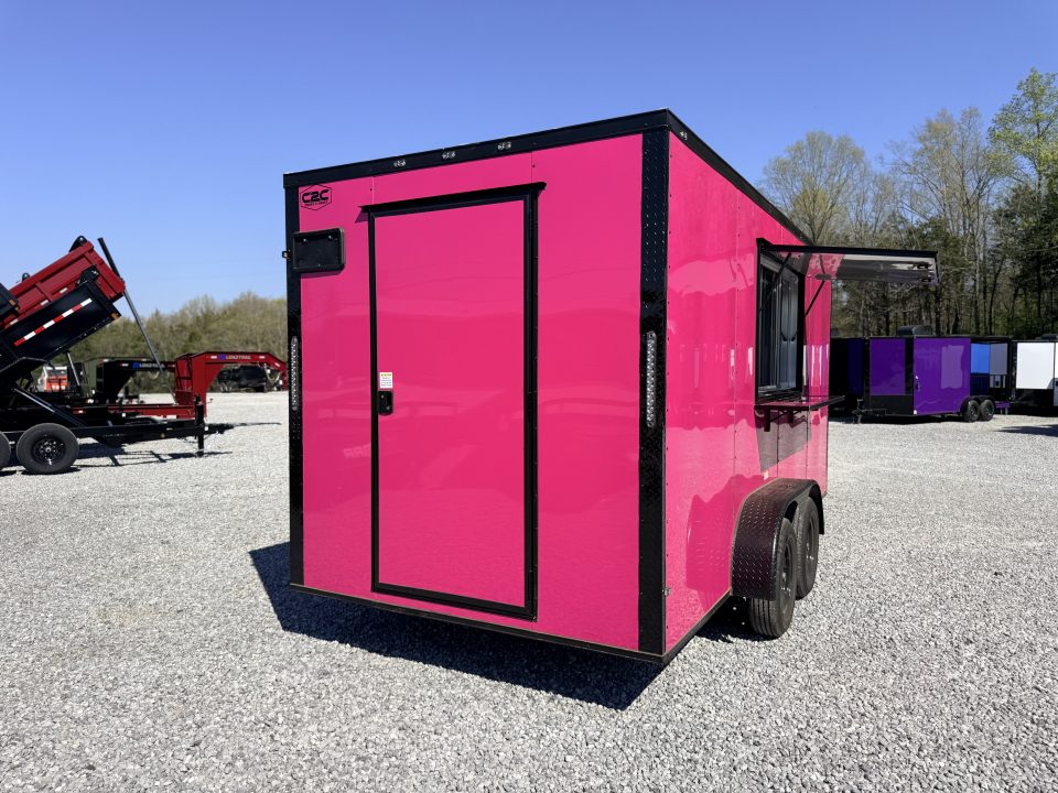 New 2026 Coast 2 Coast 7X16 TA CONCESSION TRAILER Concession