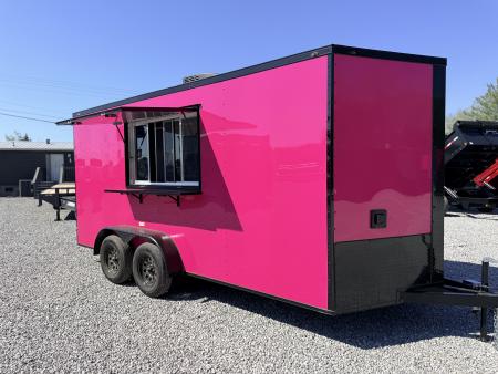 New 2026 Coast 2 Coast 7X16 TA CONCESSION TRAILER Concession