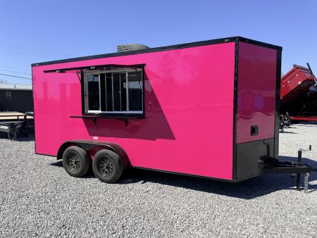 New 2026 Coast 2 Coast 7X16 TA CONCESSION TRAILER Concession