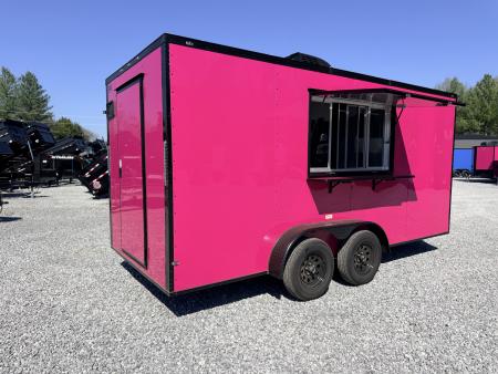 New 2026 Coast 2 Coast 7X16 TA CONCESSION TRAILER Concession