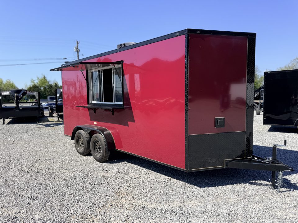 New 2026 Coast 2 Coast 7X16 TA CONCESSION TRAILER Concession