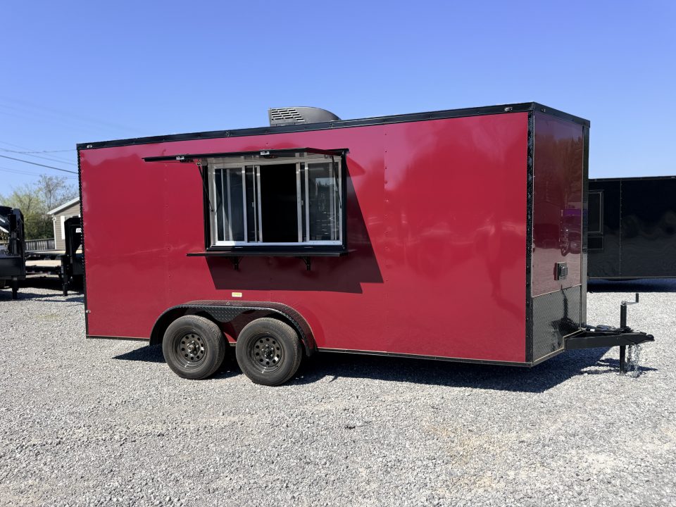 New 2026 Coast 2 Coast 7X16 TA CONCESSION TRAILER Concession