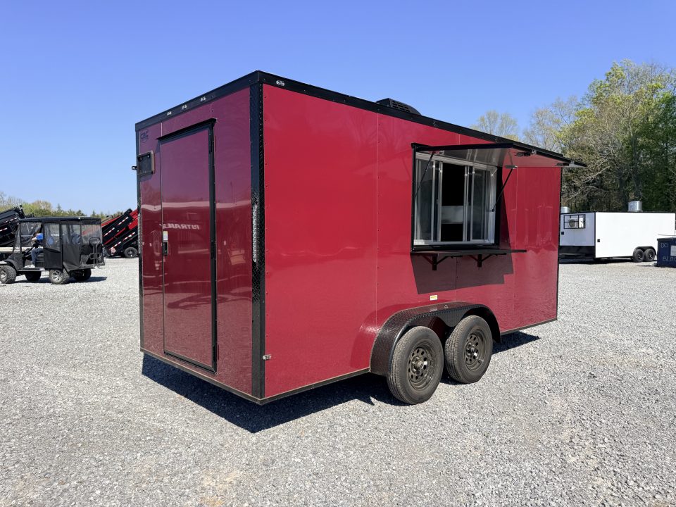 New 2026 Coast 2 Coast 7X16 TA CONCESSION TRAILER Concession