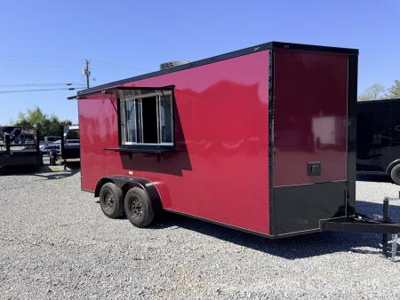 New 2026 Coast 2 Coast 7X16 TA CONCESSION TRAILER Concession