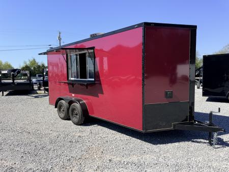 New 2026 Coast 2 Coast 7X16 TA CONCESSION TRAILER Concession