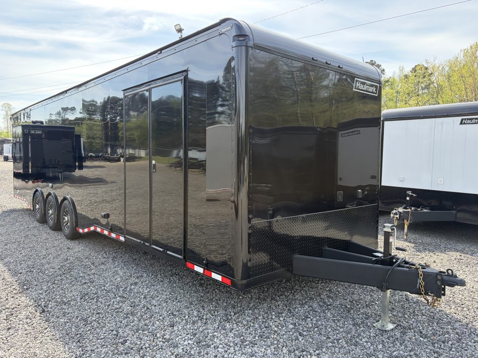 New 2026 Haulmark EDGE 34 Race Trailer, Polycor, Insulated, Sportsman Plus Package, 18K GVWR