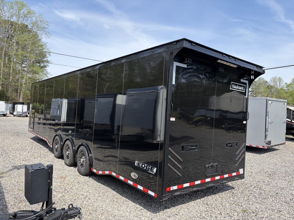 New 2026 Haulmark EDGE 34 Race Trailer, Polycor, Insulated, Sportsman Plus Package, 18K GVWR