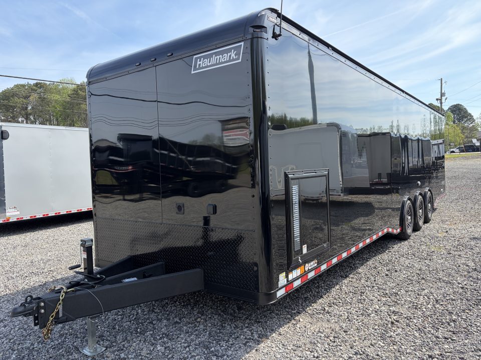 New 2026 Haulmark EDGE 34 Race Trailer, Polycor, Insulated, Sportsman Plus Package, 18K GVWR