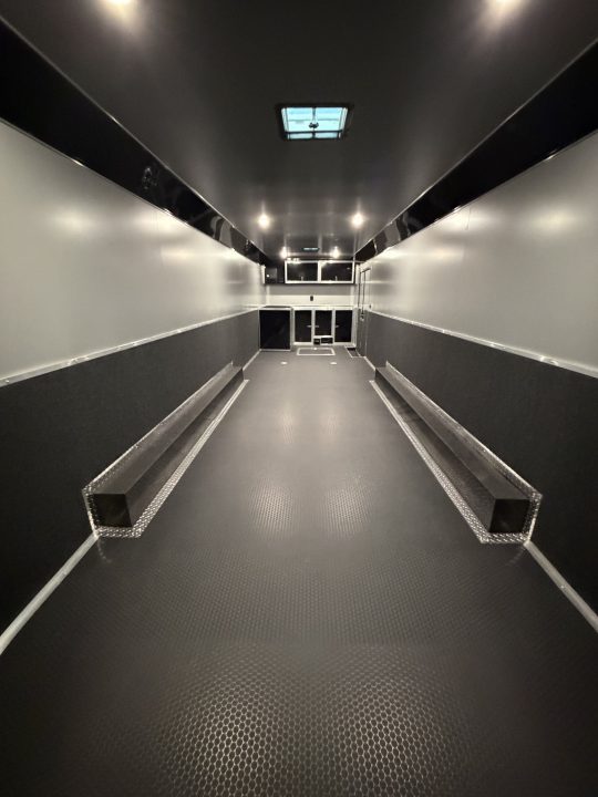 New 2026 Haulmark EDGE 34 Race Trailer, Polycor, Insulated, Sportsman Plus Package, 18K GVWR