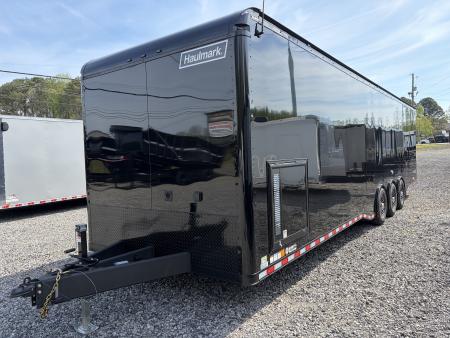 New 2026 Haulmark EDGE 34 Race Trailer, Polycor, Insulated, Sportsman Plus Package, 18K GVWR
