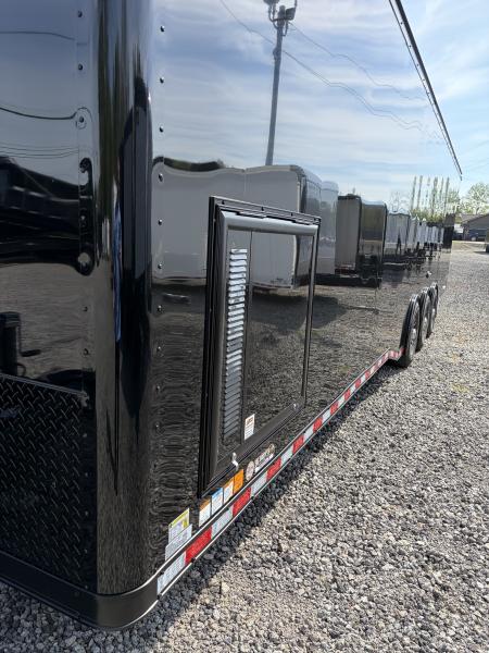 New 2026 Haulmark EDGE 34 Race Trailer, Polycor, Insulated, Sportsman Plus Package, 18K GVWR