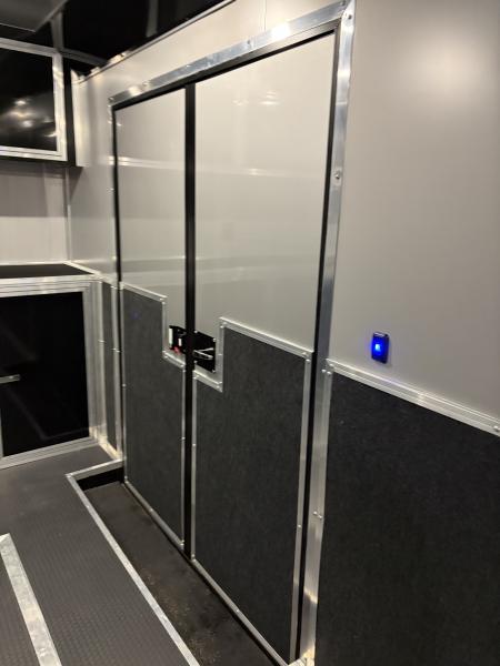 New 2026 Haulmark EDGE 34 Race Trailer, Polycor, Insulated, Sportsman Plus Package, 18K GVWR