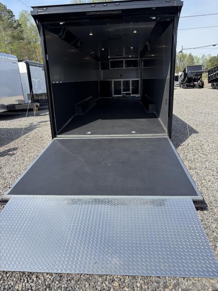 New 2026 Haulmark EDGE 34 Race Trailer, Polycor, Insulated, Sportsman Plus Package, 18K GVWR