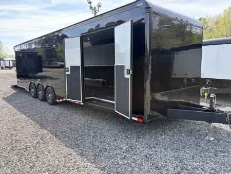 New 2026 Haulmark EDGE 34 Race Trailer, Polycor, Insulated, Sportsman Plus Package, 18K GVWR