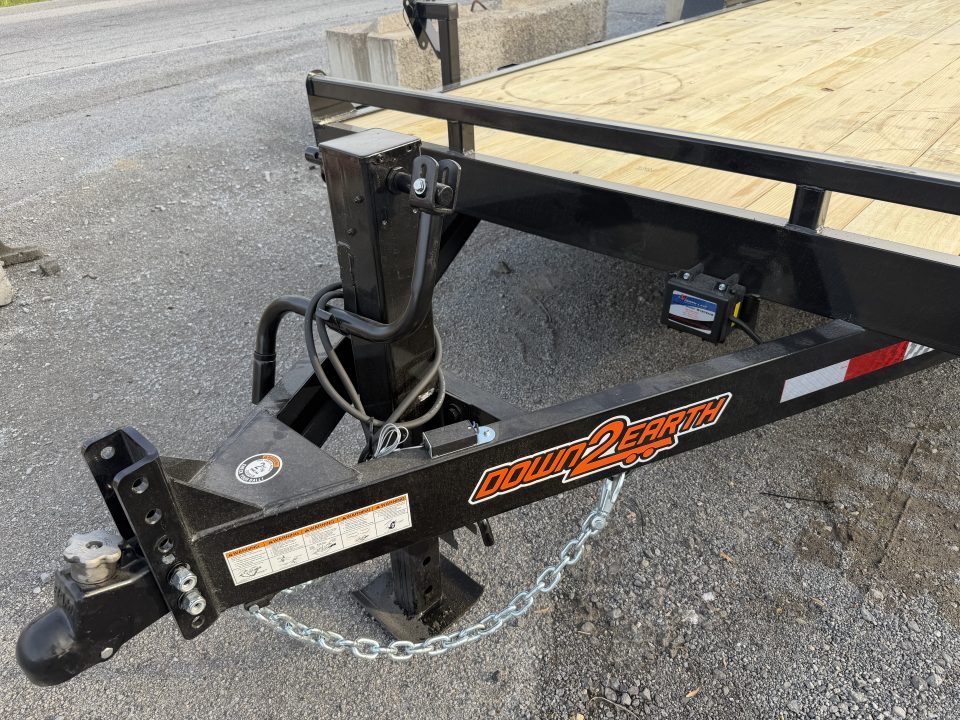 New 2026 Down 2 Earth Equipment Trailer 20’ EXTRA WIDE RAMPS.