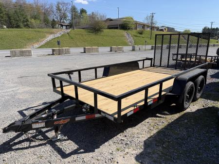 New 2026 Down 2 Earth Utility Trailer 76”X14 TUBE GATE