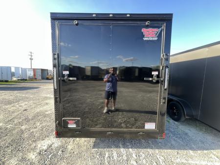 New 2026 Titanium 7x16TA Cargo / Enclosed Trailer Black Polycore Blackout Package Cargo / Enclosed Trailer