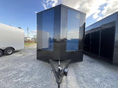 New NEW 2026 Titanium 8.5x24 TA3 Cargo / Enclosed Trailer /Indigo Blue / Blackout /Spoiler W/ Lights
