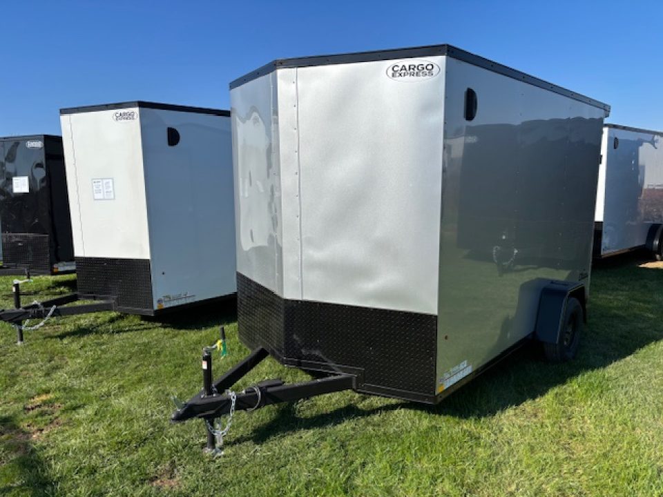 New 2026 Cargo Express 7x12-5K * BLACKOUT * RAMP DOOR * KE-DX8412-050 EX DLX Cargo / Enclosed Trailer