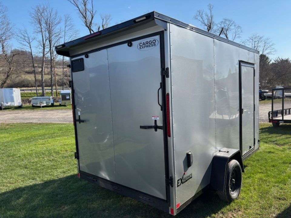 New 2026 Cargo Express 7x12-5K * BLACKOUT * RAMP DOOR * KE-DX8412-050 EX DLX Cargo / Enclosed Trailer