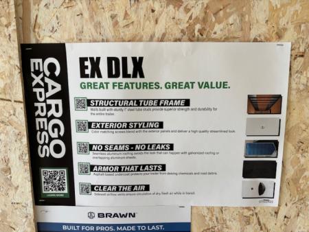 New 2026 Cargo Express 7x12-5K * BLACKOUT * RAMP DOOR * KE-DX8412-050 EX DLX Cargo / Enclosed Trailer