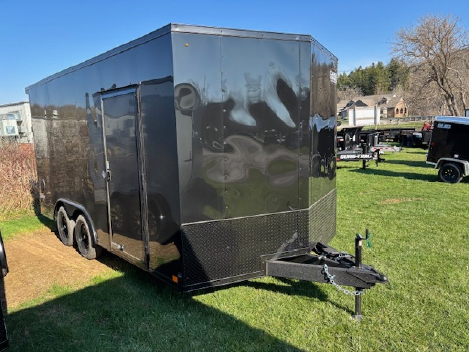 New 2026 Cargo Express 8.5X16-7K * BLACKOUT * 7FT INTERIOR * RAMP DOOR * KE-DXC10216-070 EX DLX Cargo / Enclosed Trailer