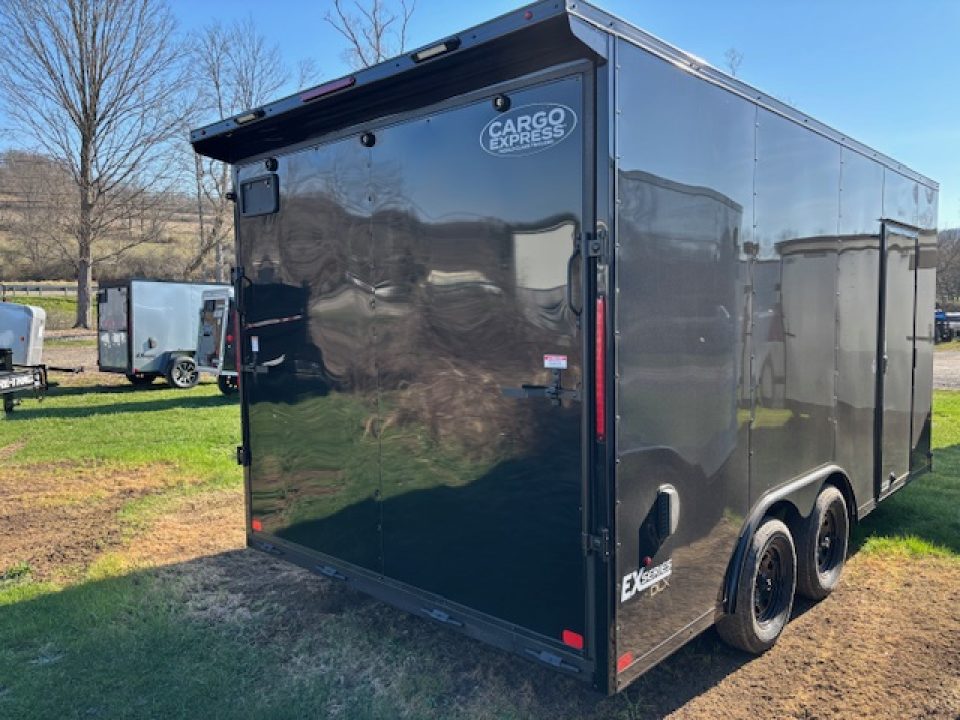 New 2026 Cargo Express 8.5X16-7K * BLACKOUT * 7FT INTERIOR * RAMP DOOR * KE-DXC10216-070 EX DLX Cargo / Enclosed Trailer