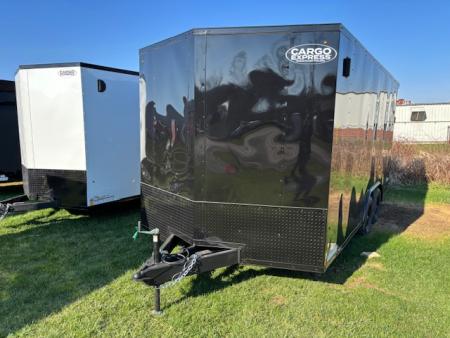 New 2026 Cargo Express 8.5X16-7K * BLACKOUT * 7FT INTERIOR * RAMP DOOR * KE-DXC10216-070 EX DLX Cargo / Enclosed Trailer