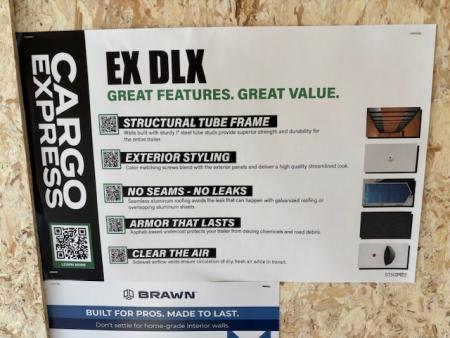 New 2026 Cargo Express 8.5X16-7K * BLACKOUT * 7FT INTERIOR * RAMP DOOR * KE-DXC10216-070 EX DLX Cargo / Enclosed Trailer