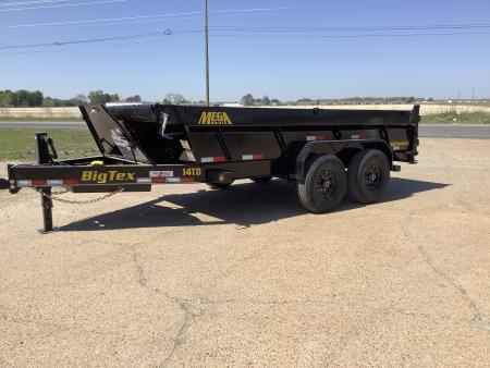 New 2026 Big Tex Trailers 14TD-14 83x14 (15.4K) Telescopic Dump Trailer