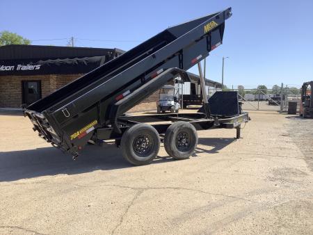 New 2026 Big Tex Trailers 14TD-14 83x14 (15.4K) Telescopic Dump Trailer