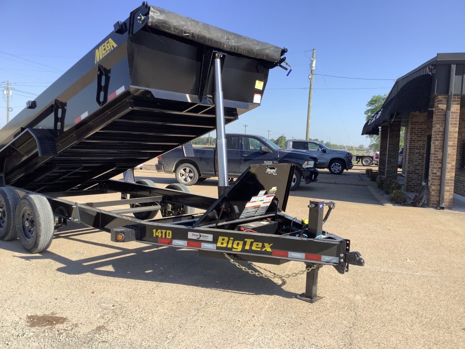 New 2026 Big Tex Trailers 14TD-16 83x16 (14K) Telescopic Dump Trailer