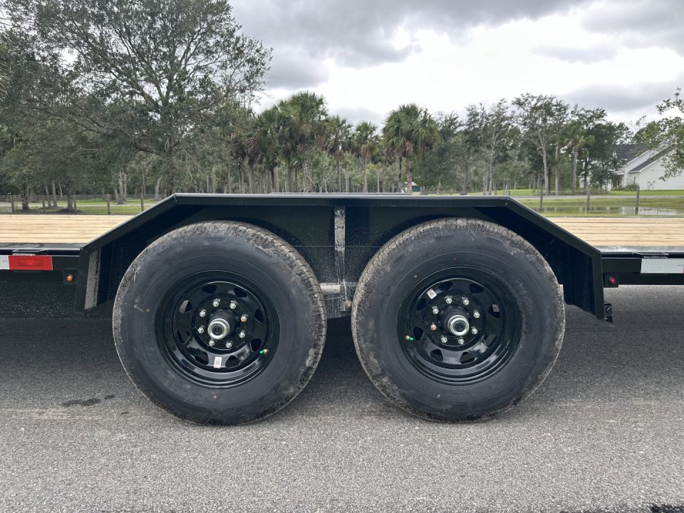 New 2026 H&H Trailers 8.5x24 Full Width 14K Power Tilt Speedloader