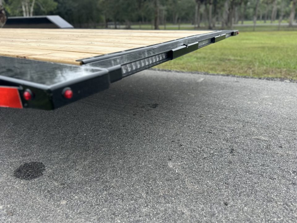 New 2026 H&H Trailers 8.5x24 Full Width 14K Power Tilt Speedloader