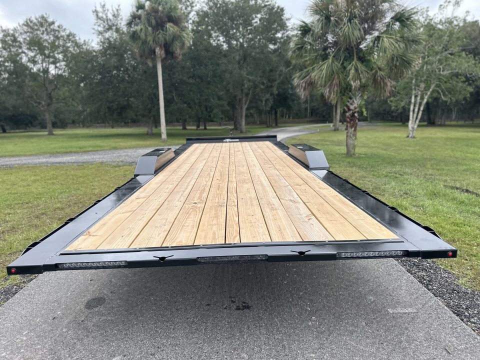 New 2026 H&H Trailers 8.5x24 Full Width 14K Power Tilt Speedloader