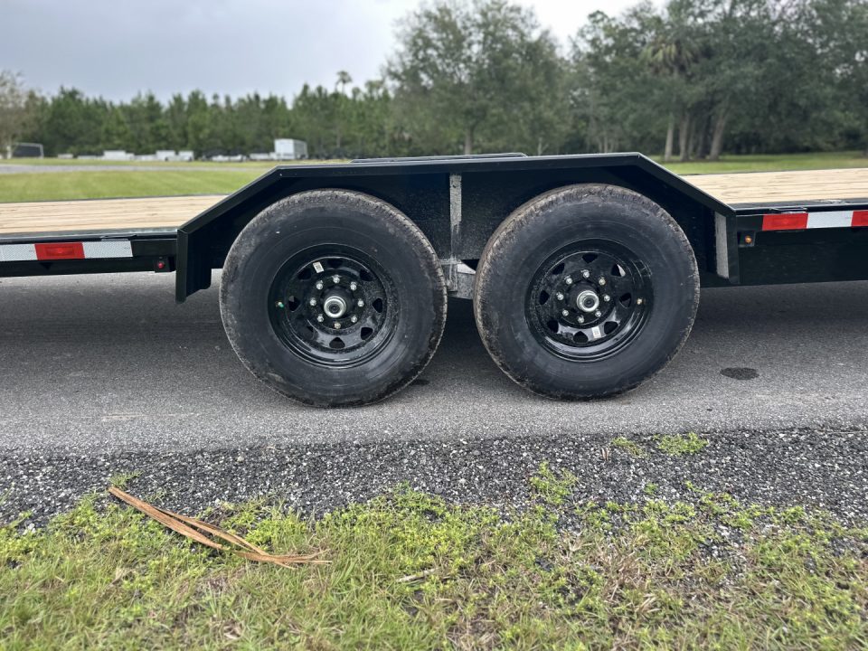New 2026 H&H Trailers 8.5x24 Full Width 14K Power Tilt Speedloader