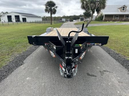 New 2026 H&H Trailers 8.5x24 Full Width 14K Power Tilt Speedloader