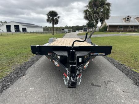New 2026 H&H Trailers 8.5x24 Full Width 14K Power Tilt Speedloader