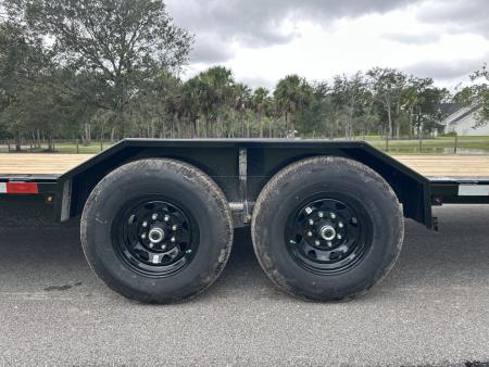 New 2026 H&H Trailers 8.5x24 Full Width 14K Power Tilt Speedloader