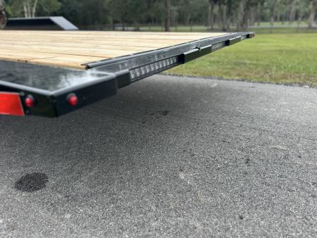 New 2026 H&H Trailers 8.5x24 Full Width 14K Power Tilt Speedloader