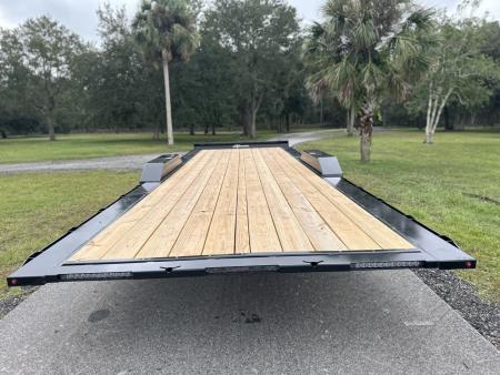 New 2026 H&H Trailers 8.5x24 Full Width 14K Power Tilt Speedloader