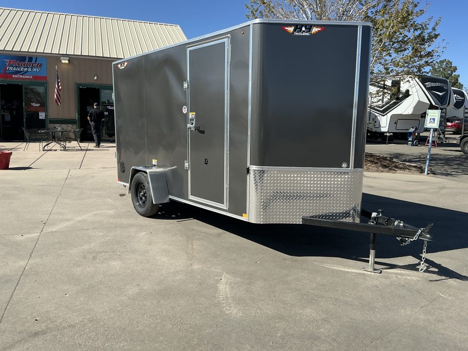 New 2026 H&H Trailers 6x12 Enclosed Trailer