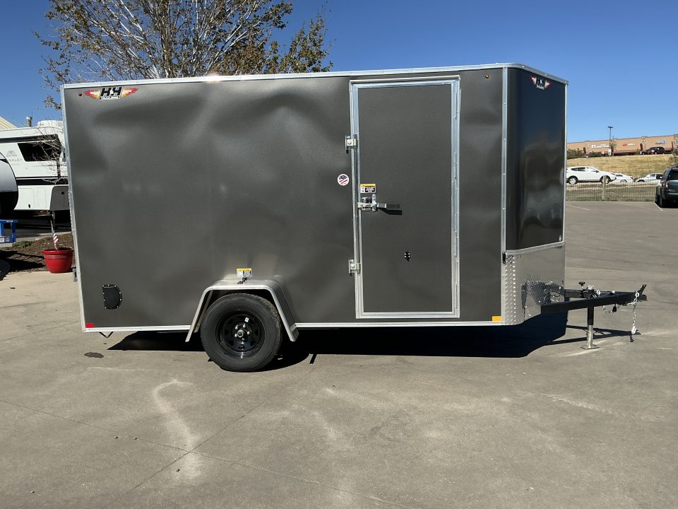 New 2026 H&H Trailers 6x12 Enclosed Trailer