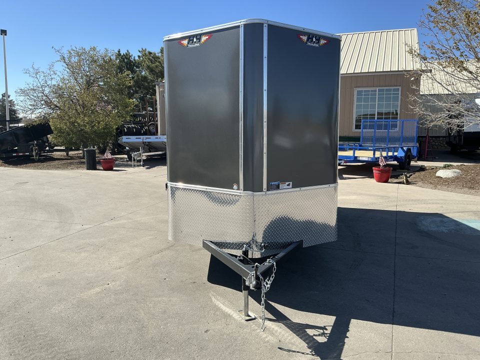 New 2026 H&H Trailers 6x12 Enclosed Trailer
