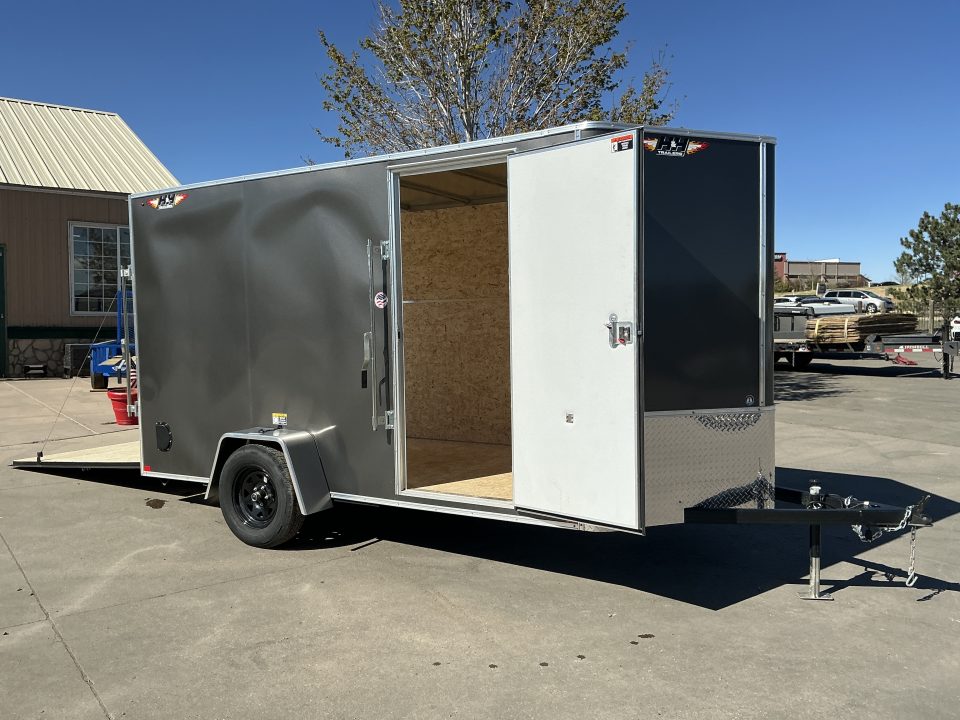 New 2026 H&H Trailers 6x12 Enclosed Trailer