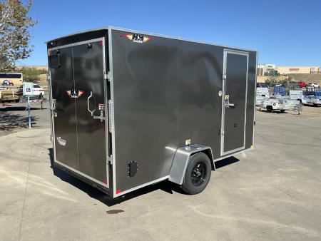 New 2026 H&H Trailers 6x12 Enclosed Trailer