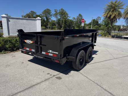 New 2026 H&H Trailers 10K 76X10 Dump Trailer