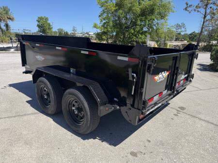 New 2026 H&H Trailers 10K 76X10 Dump Trailer