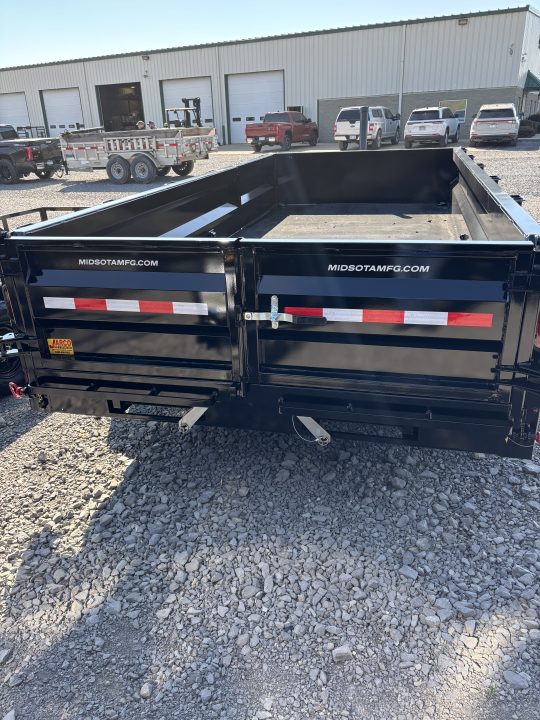 New 2026 Midsota 82 x 16 Versa Dump Telescopic Dump Trailer